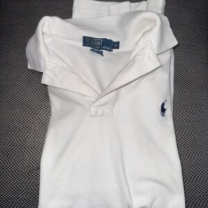 Polo Ralph Lauren Short Sleeve Classic White Polo Shirt Mens Size Medium